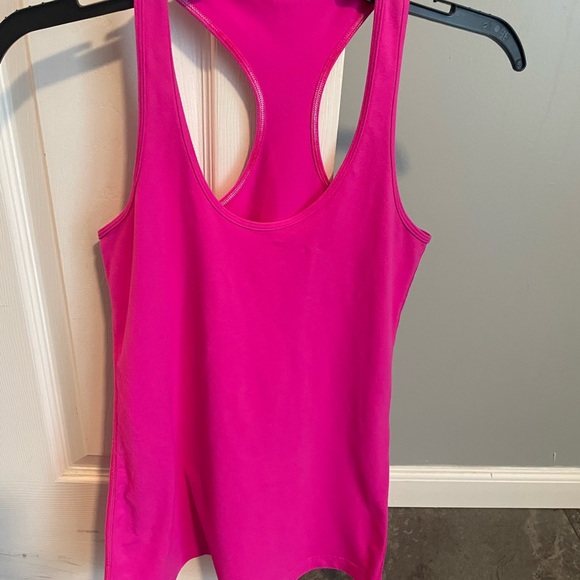 Pink Racerback Tank Top - Picture 3 of 3